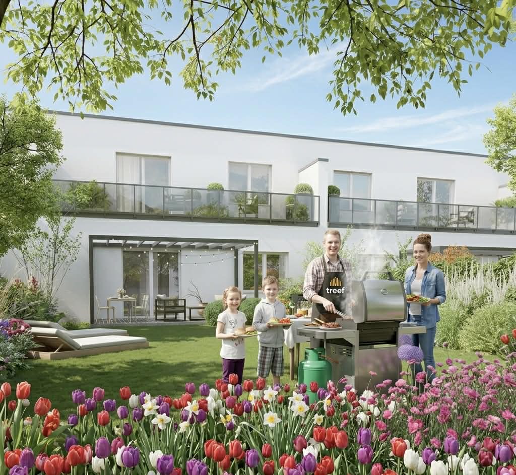 Treef | 4-izby plus 200m2 záhrady Novostavba rodinného domu